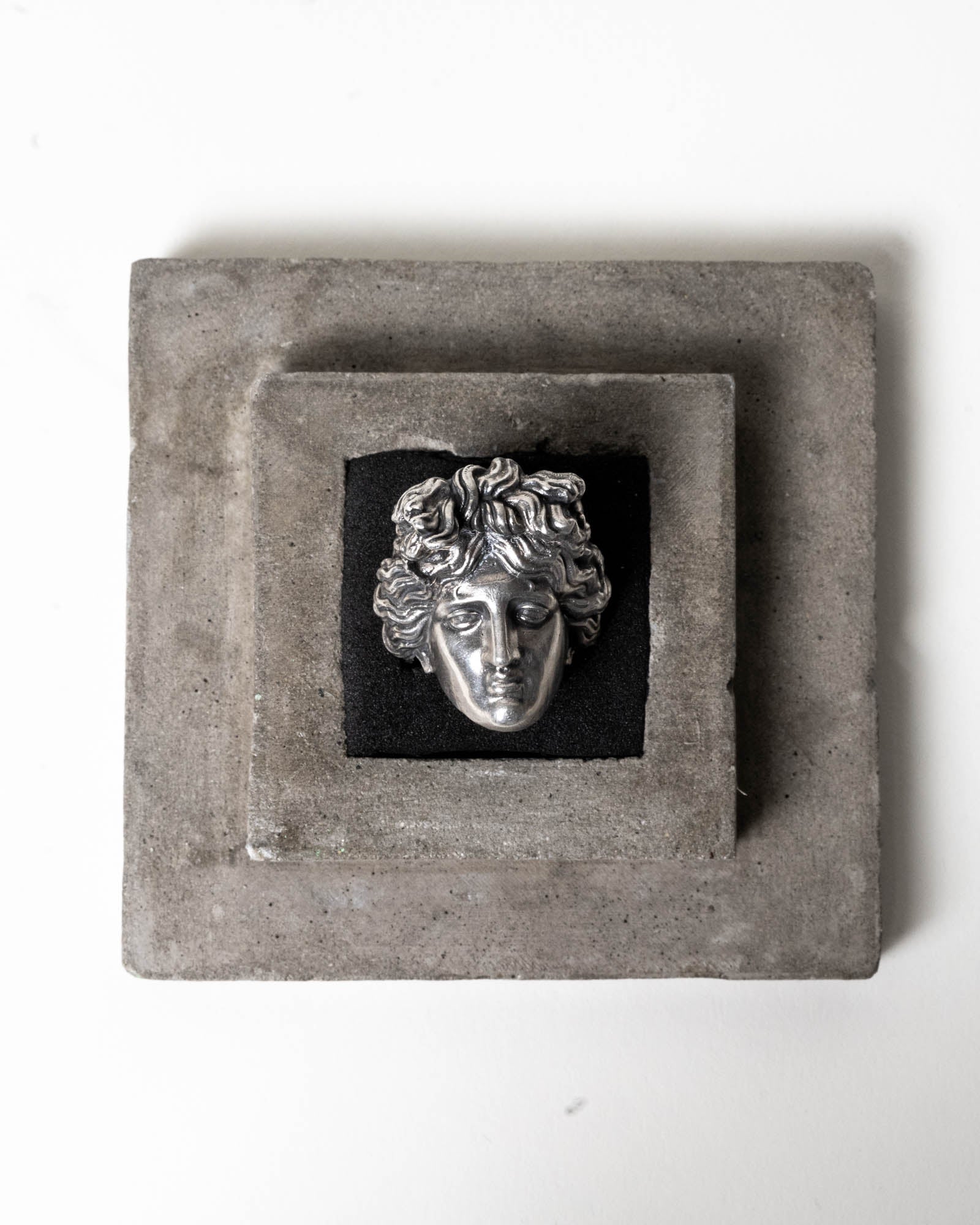 Apollon Ring Sterling Silver in its Package