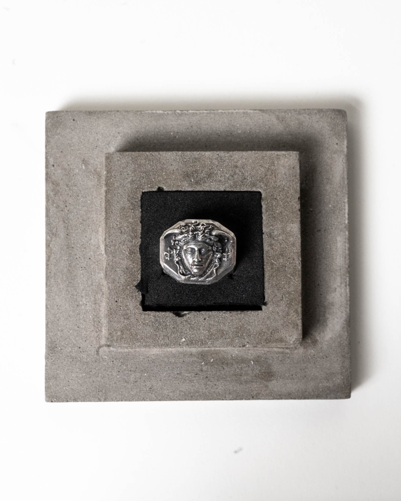 Medusa Ring Sterling Silver