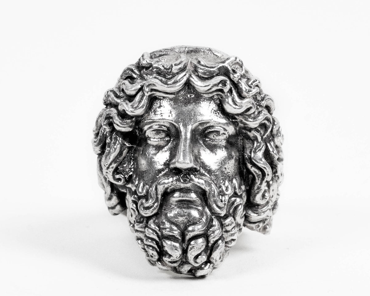 Zeus Ring Sterling Silver